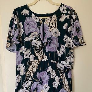 Ann Taylor Midi Dress Women’s Size 16